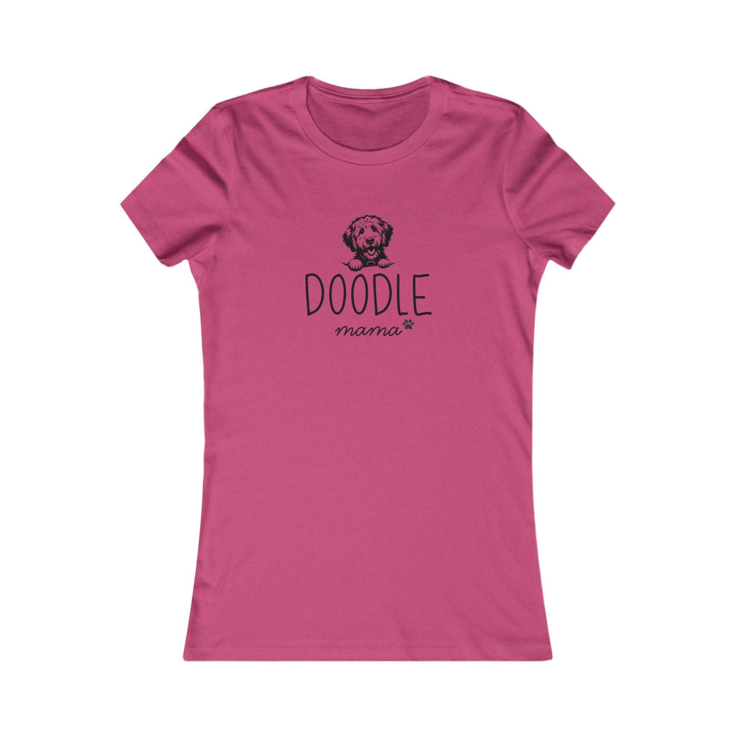 Doodle Mom Pup Women's Cut Tee