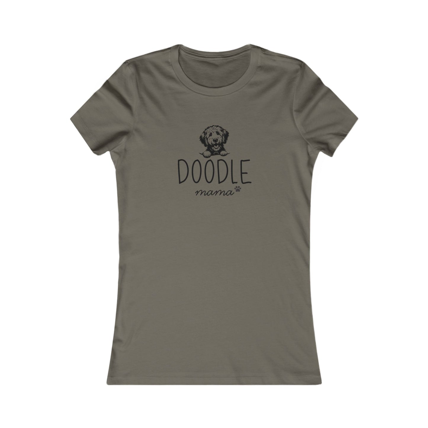 Doodle Mom Pup Women's Cut Tee