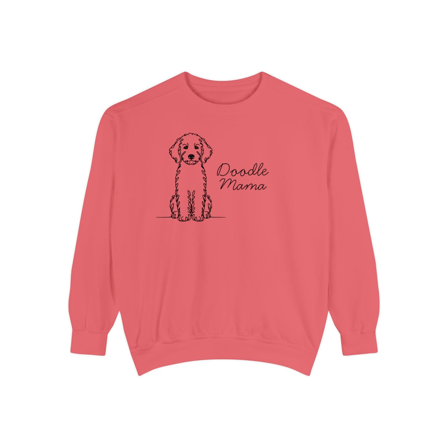 Doodle Mom Sketch Crew Neck