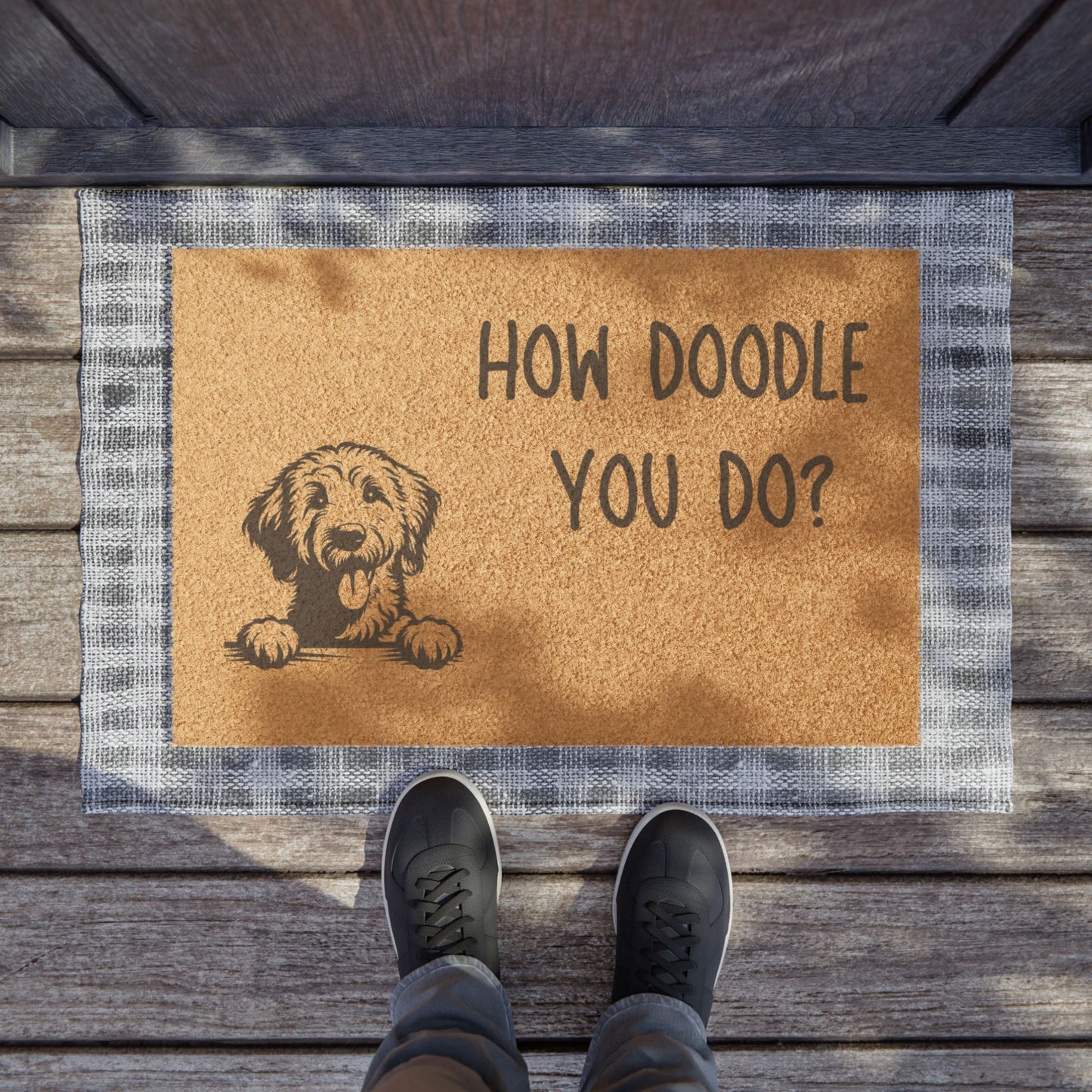 How Doodle You Do!? Door Mat