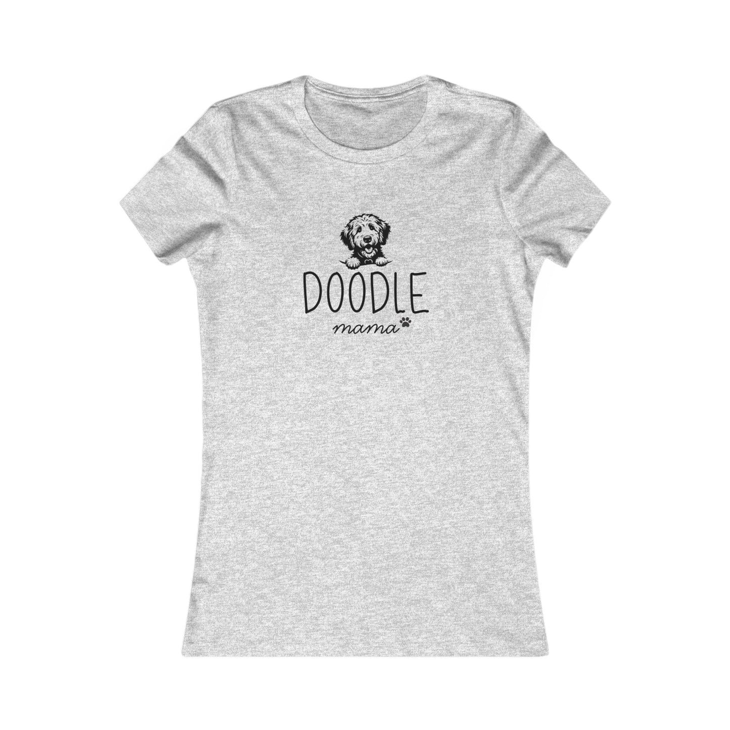 Doodle Mom Pup Women's Cut Tee