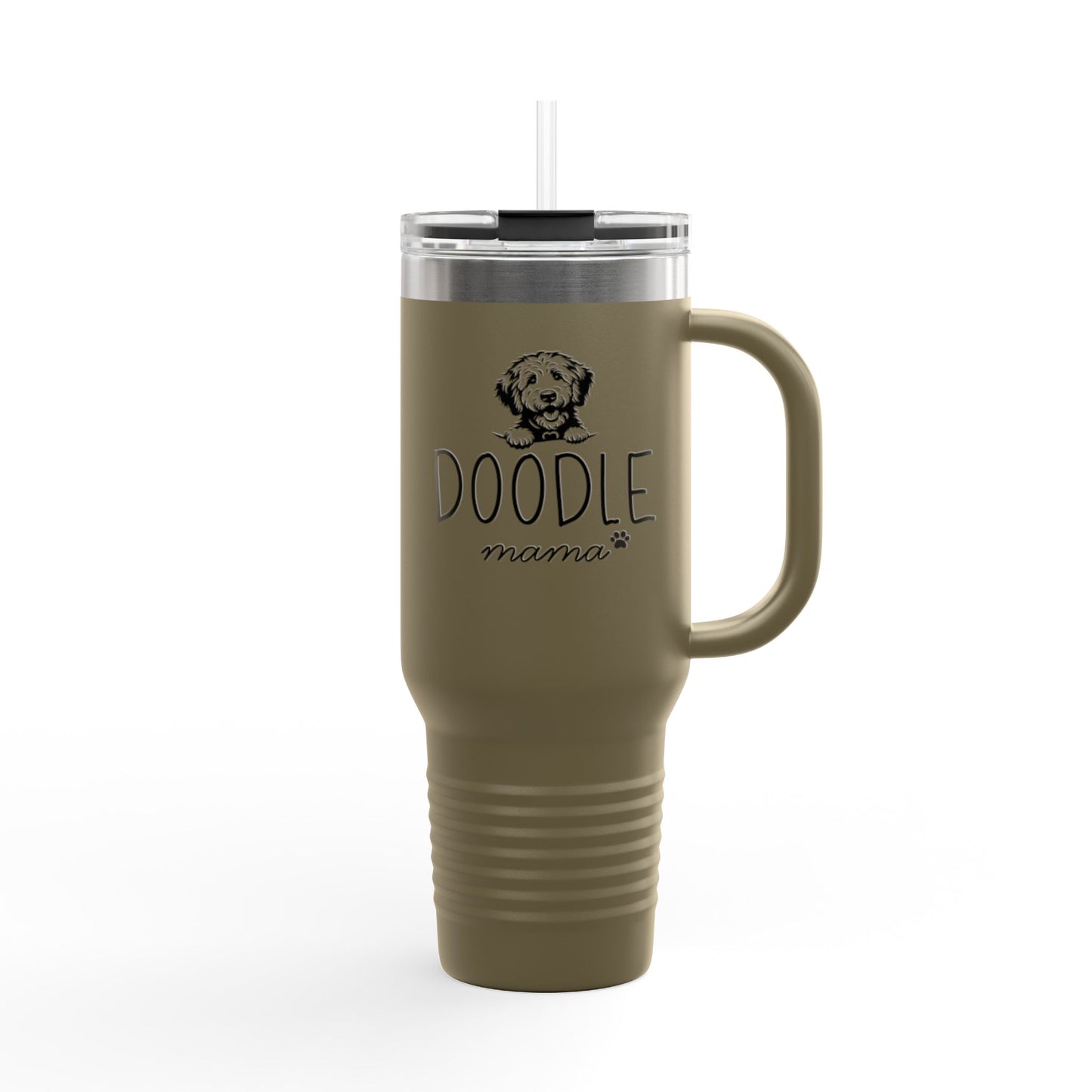 Doodle Mom Pup Insulated Travel Mug
