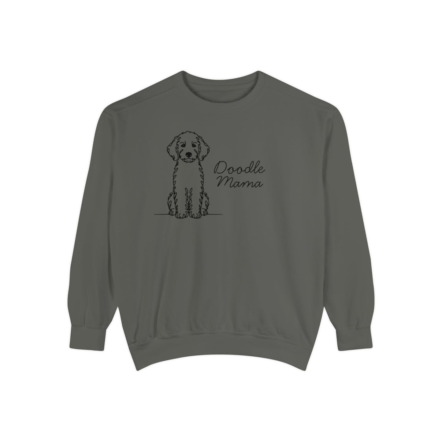 Doodle Mom Sketch Crew Neck