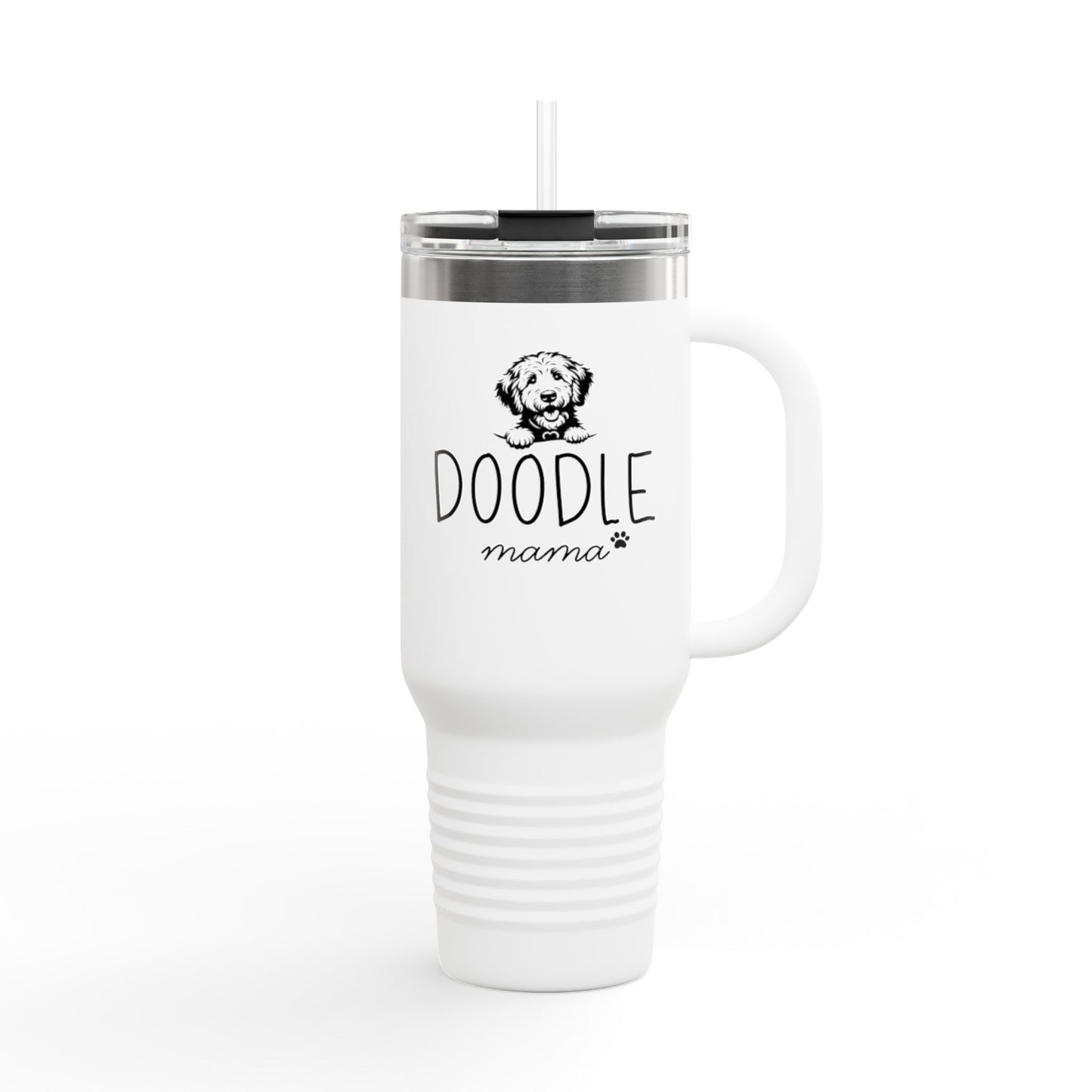Doodle Mom Pup Insulated Travel Mug