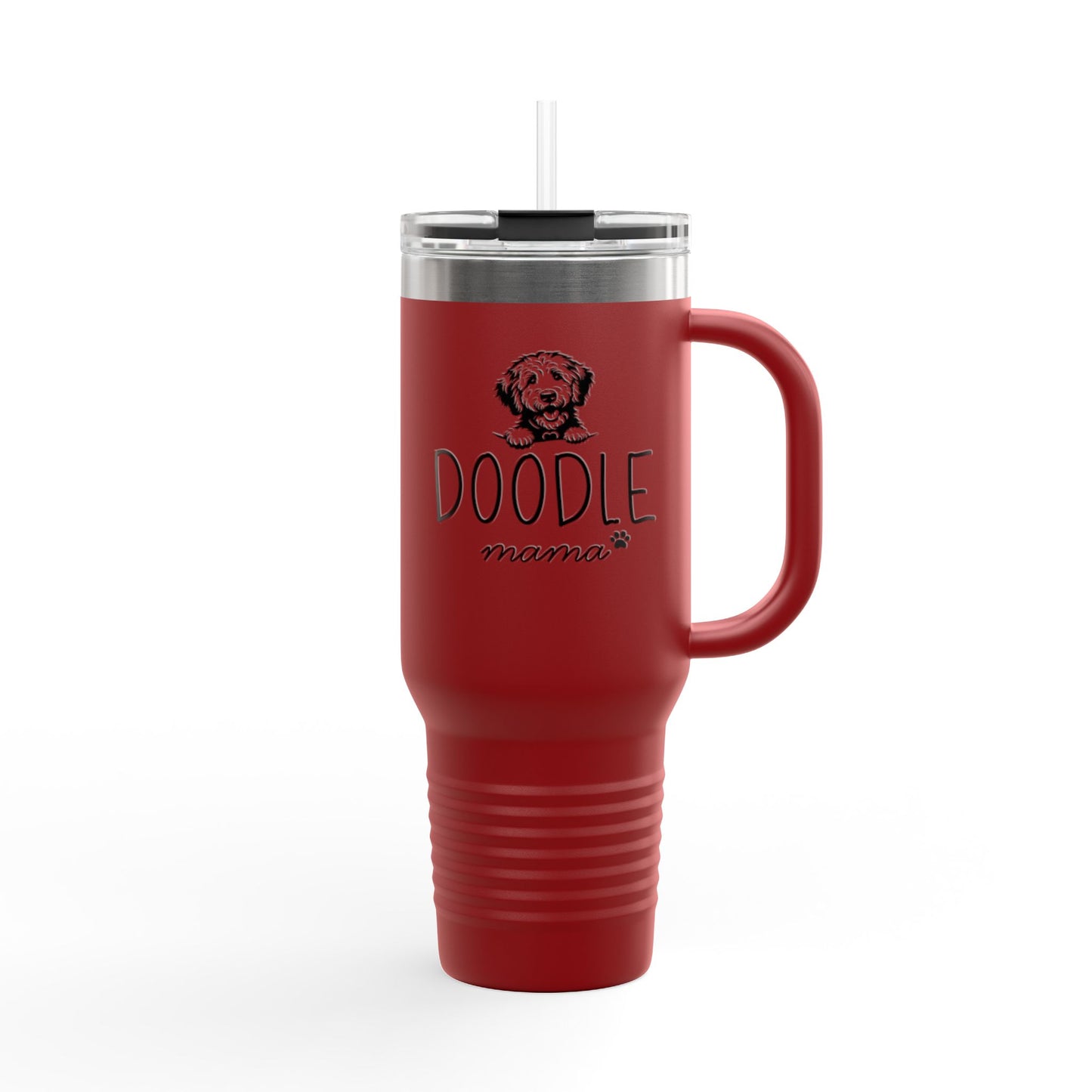Doodle Mom Pup Insulated Travel Mug
