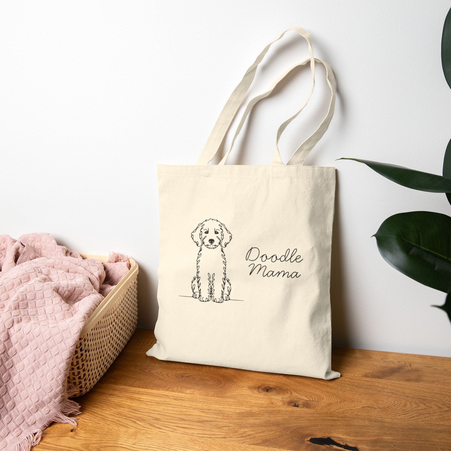 Doodle Mom Sketch Tote Bag