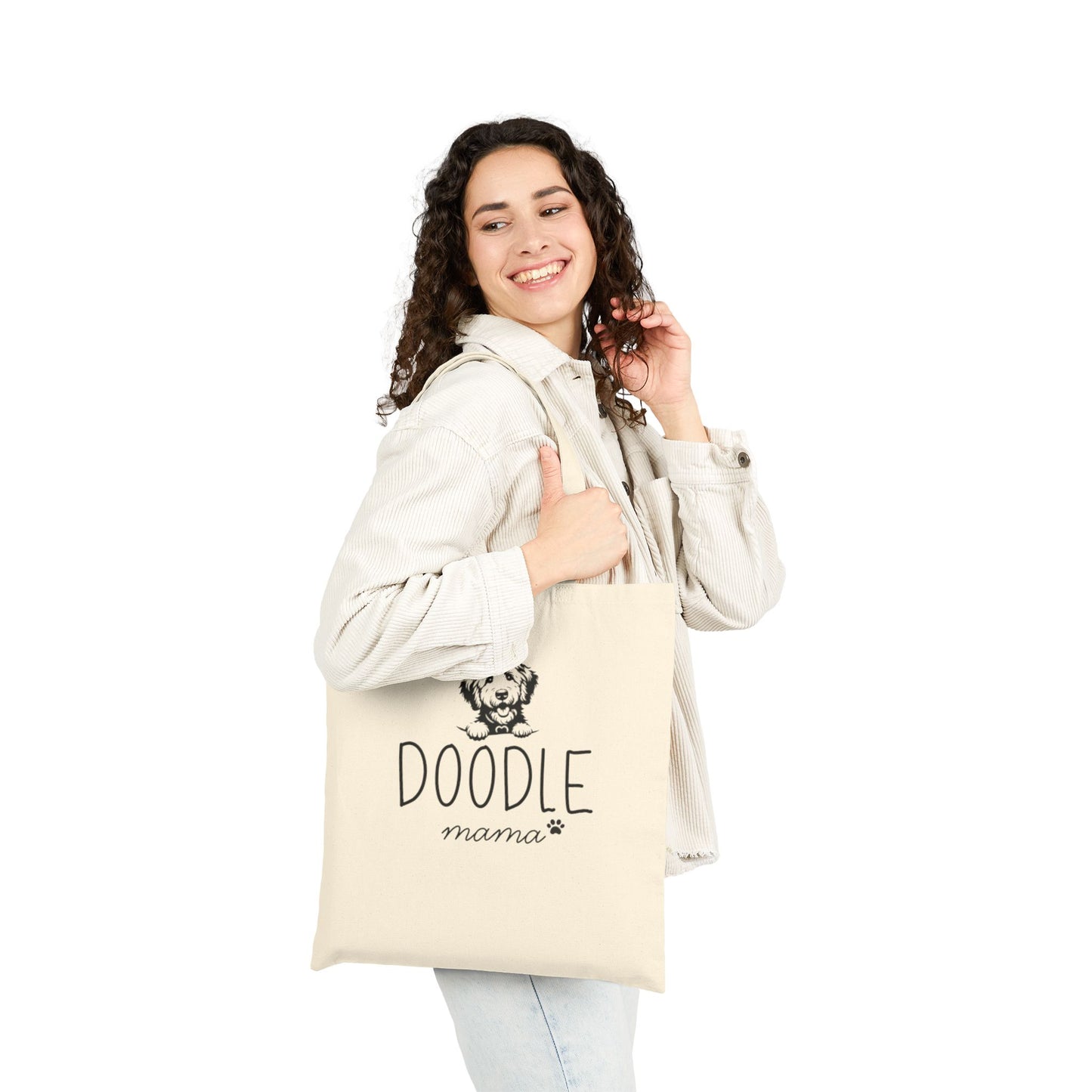 Doodle Mom Pup Tote Bag