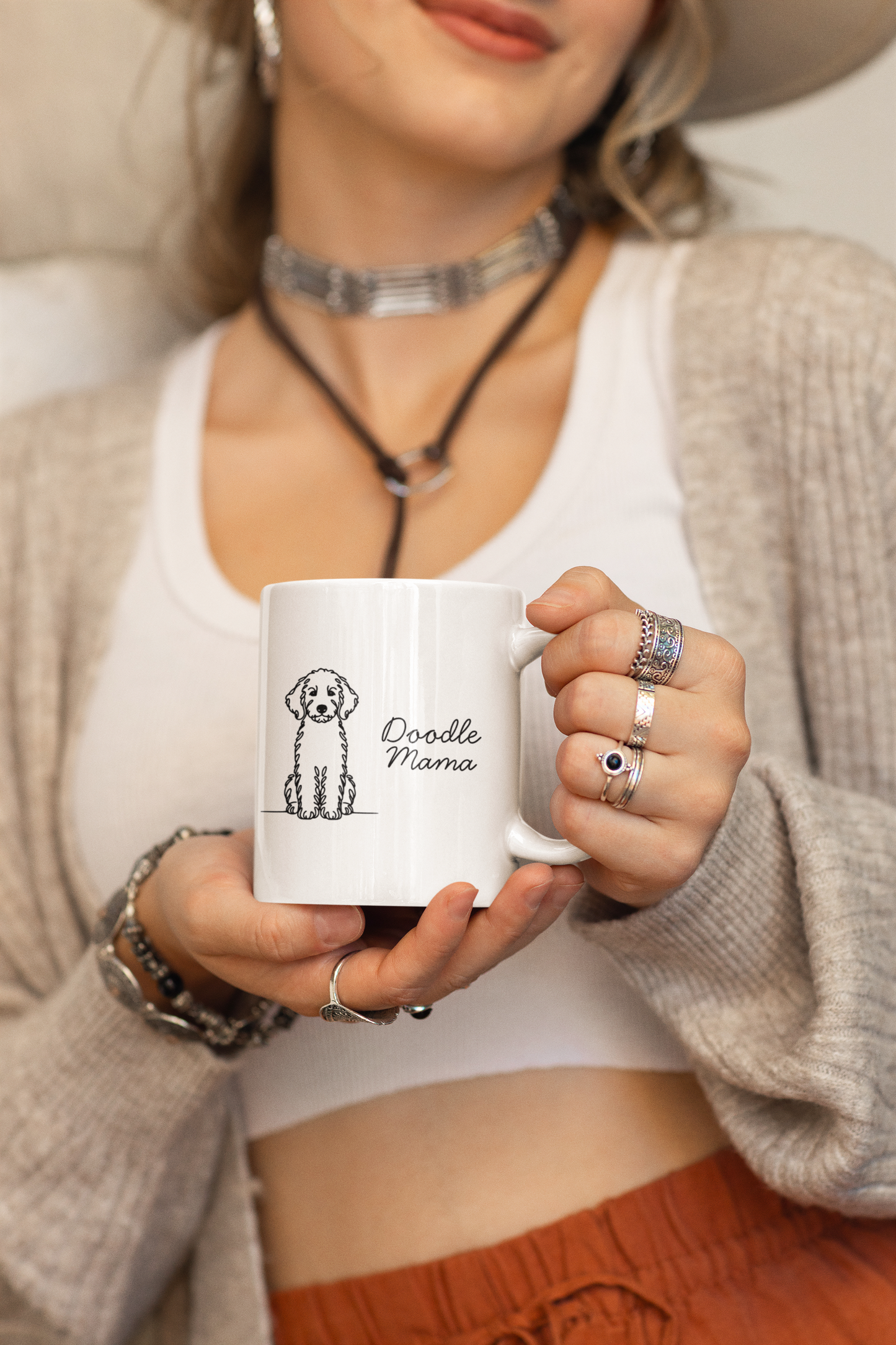 Doodle Mom Sketch Mug
