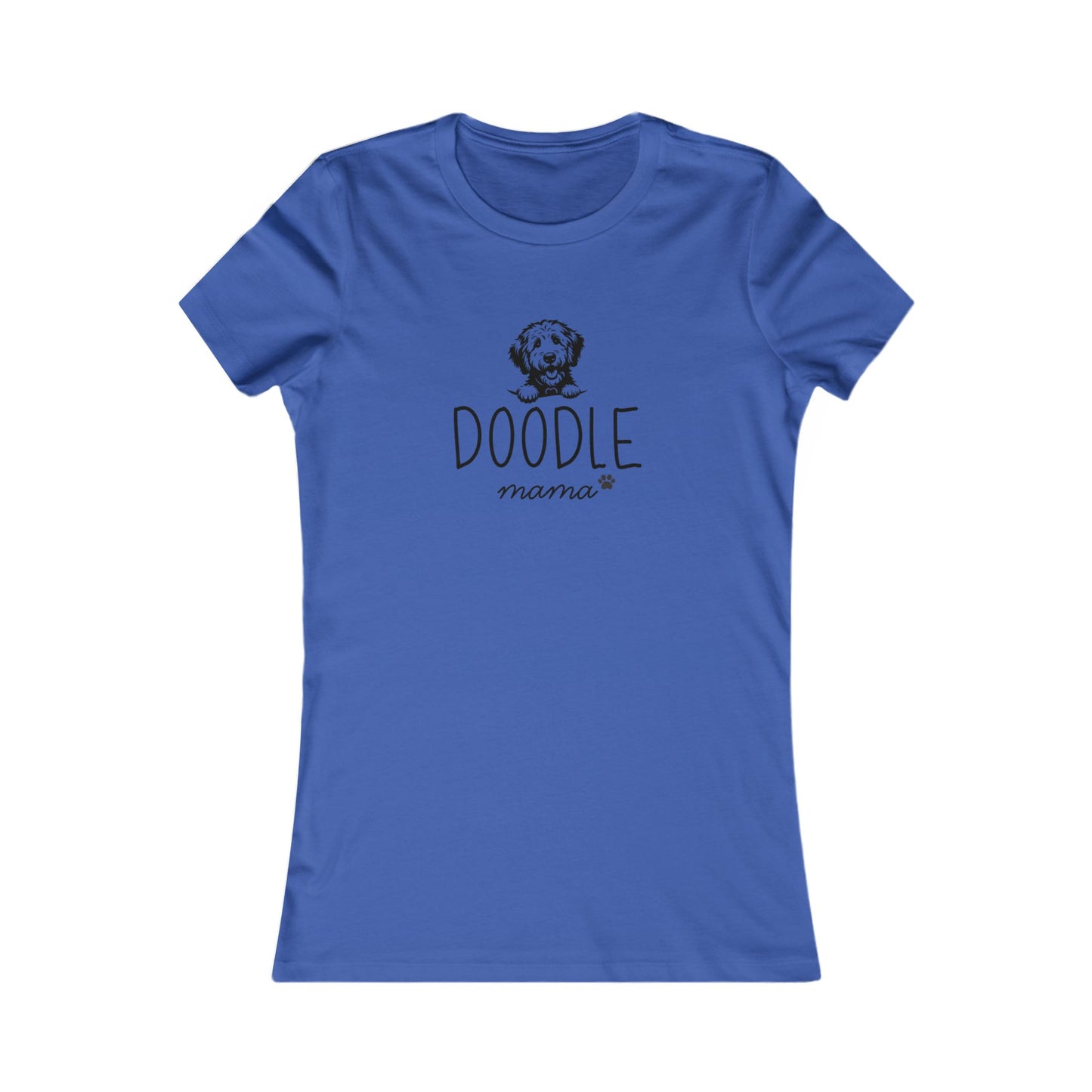 Doodle Mom Pup Women's Cut Tee
