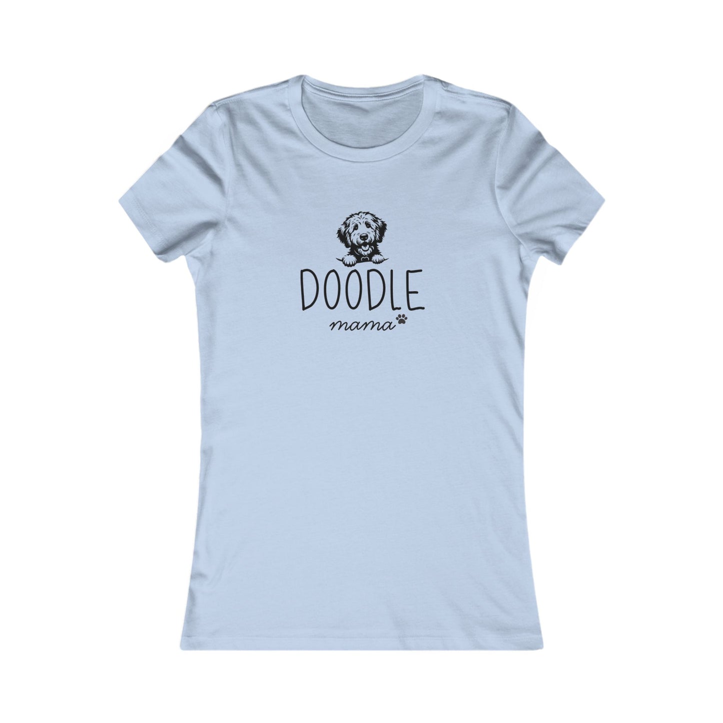 Doodle Mom Pup Women's Cut Tee