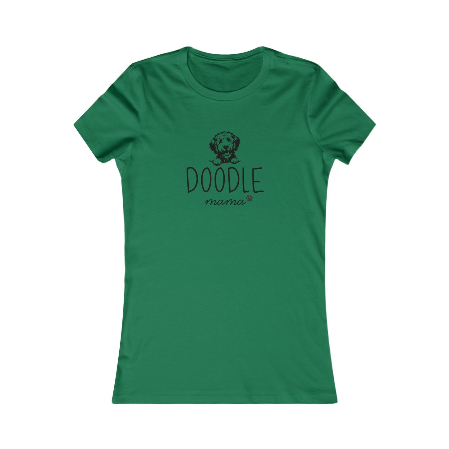 Doodle Mom Pup Women's Cut Tee