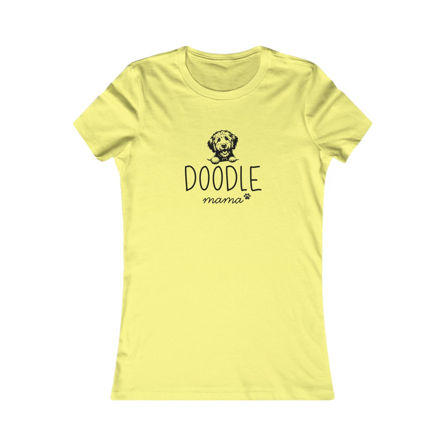 Doodle Mom Pup Women's Cut Tee