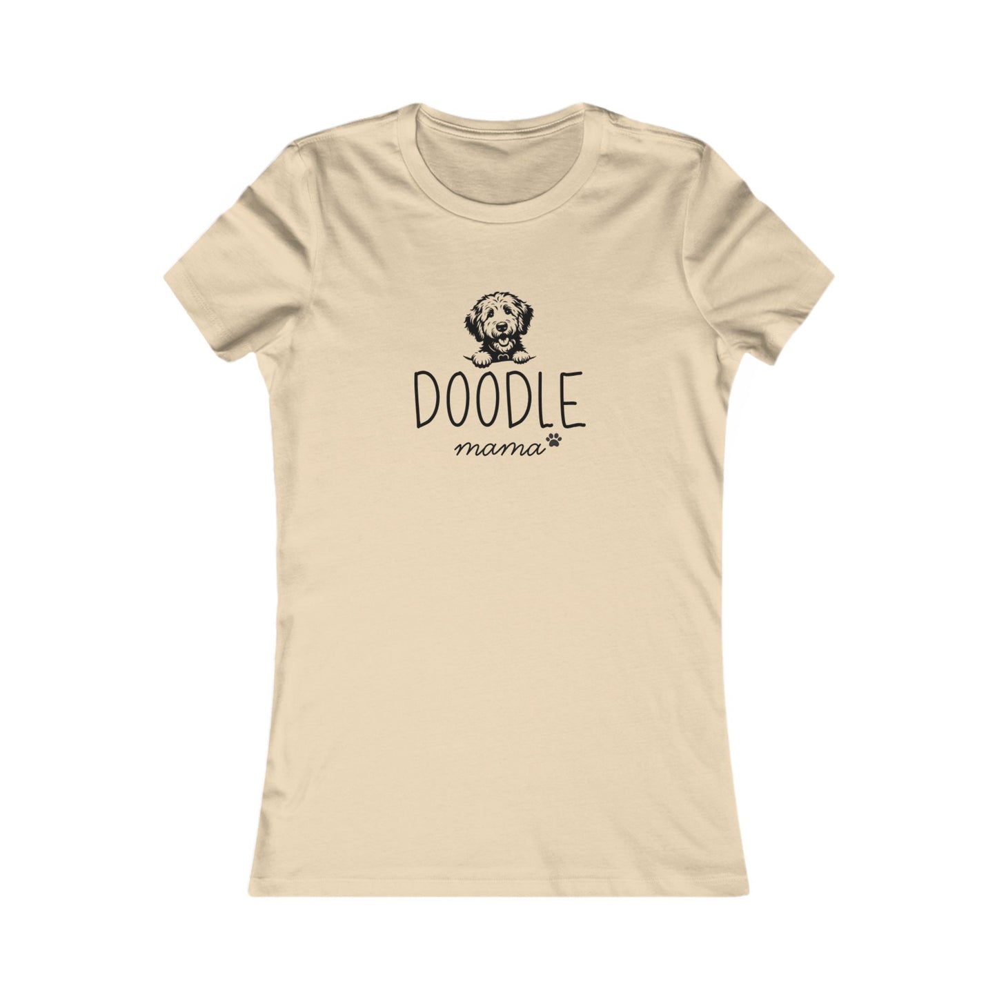 Doodle Mom Pup Women's Cut Tee