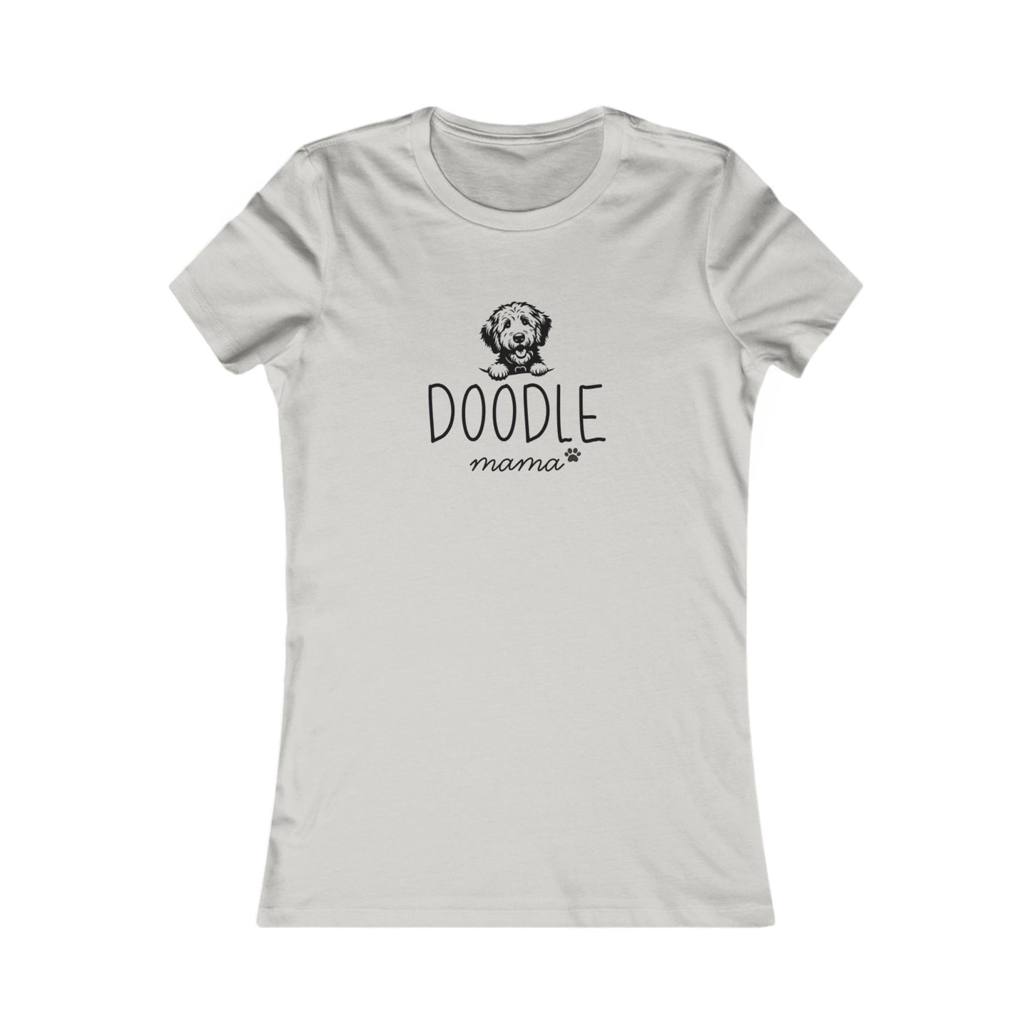 Doodle Mom Pup Women's Cut Tee