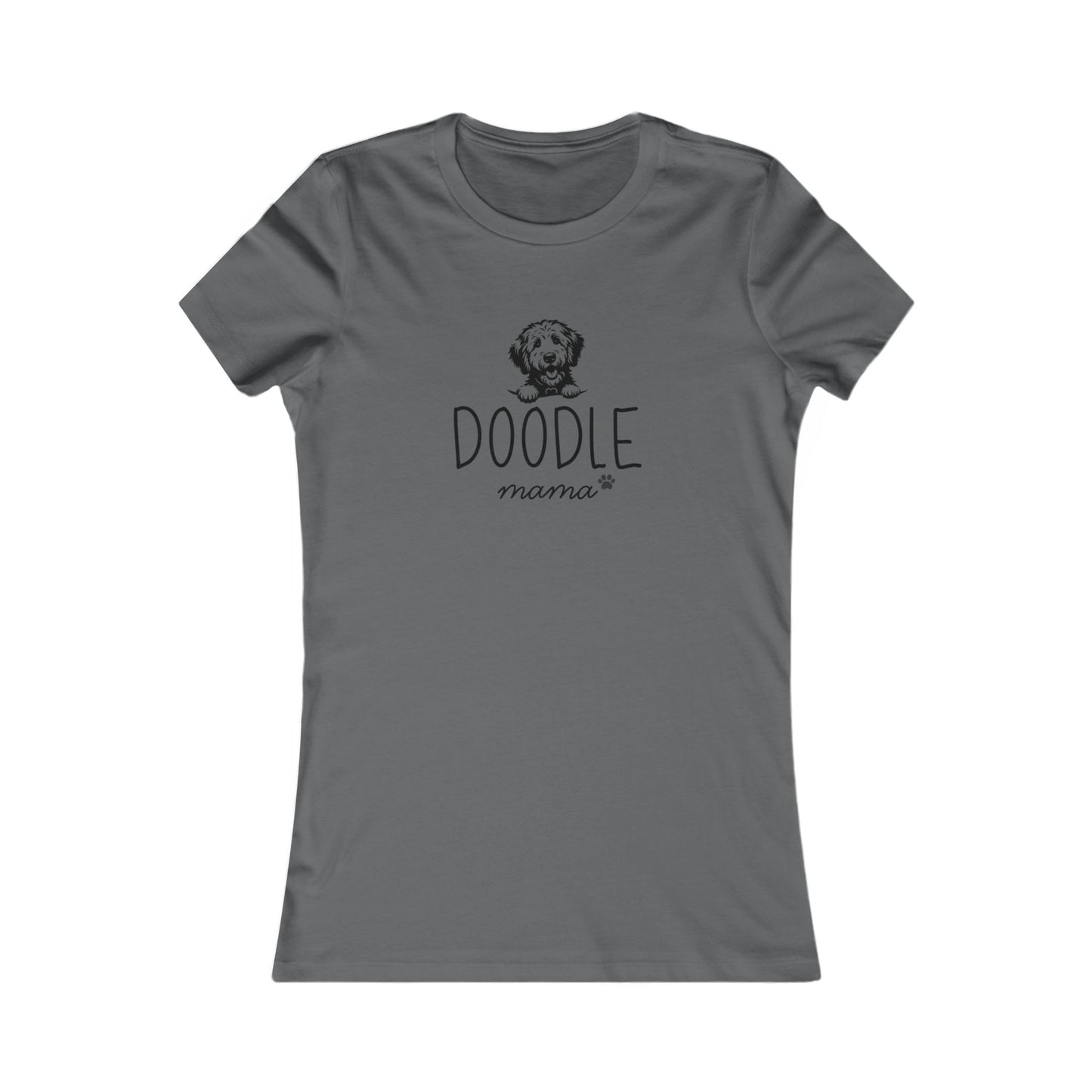 Doodle Mom Pup Women's Cut Tee