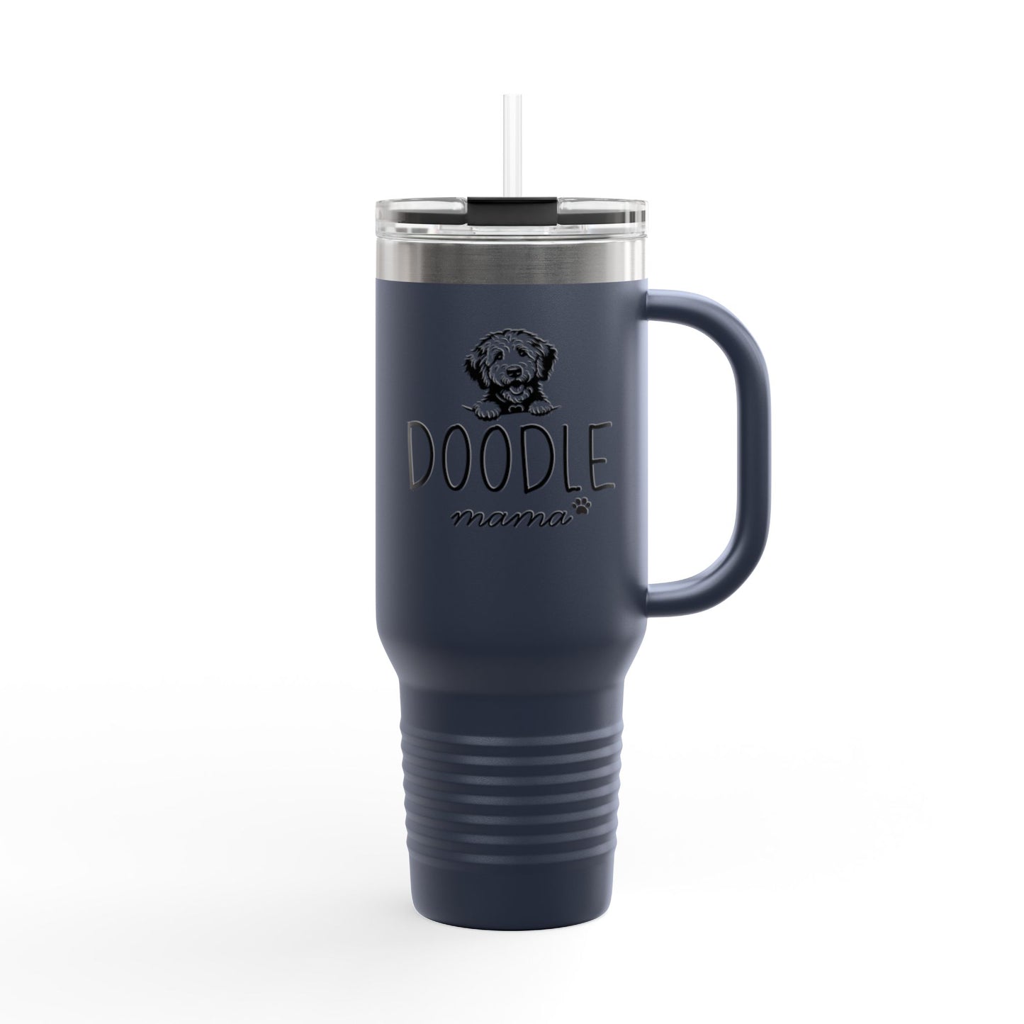 Doodle Mom Pup Insulated Travel Mug