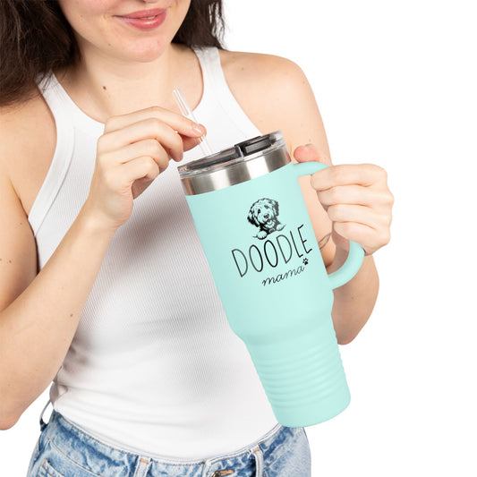 Doodle Mom Pup Insulated Travel Mug