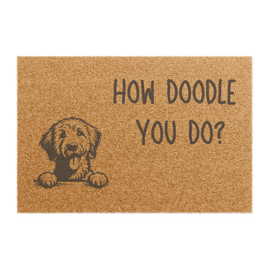 How Doodle You Do!? Door Mat