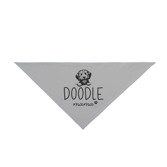 Doodle Mom Pup Bandana (Grey)