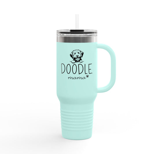 Doodle Mom Pup Insulated Travel Mug