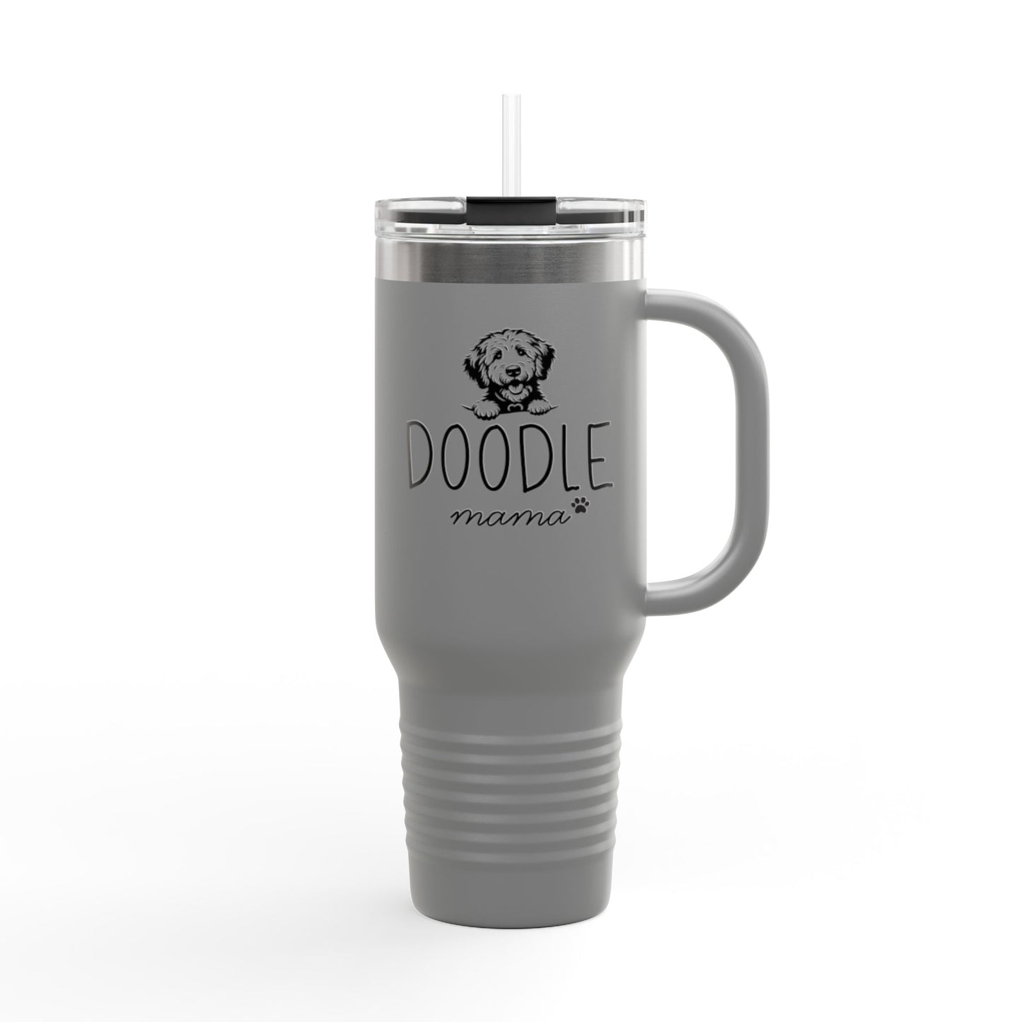 Doodle Mom Pup Insulated Travel Mug