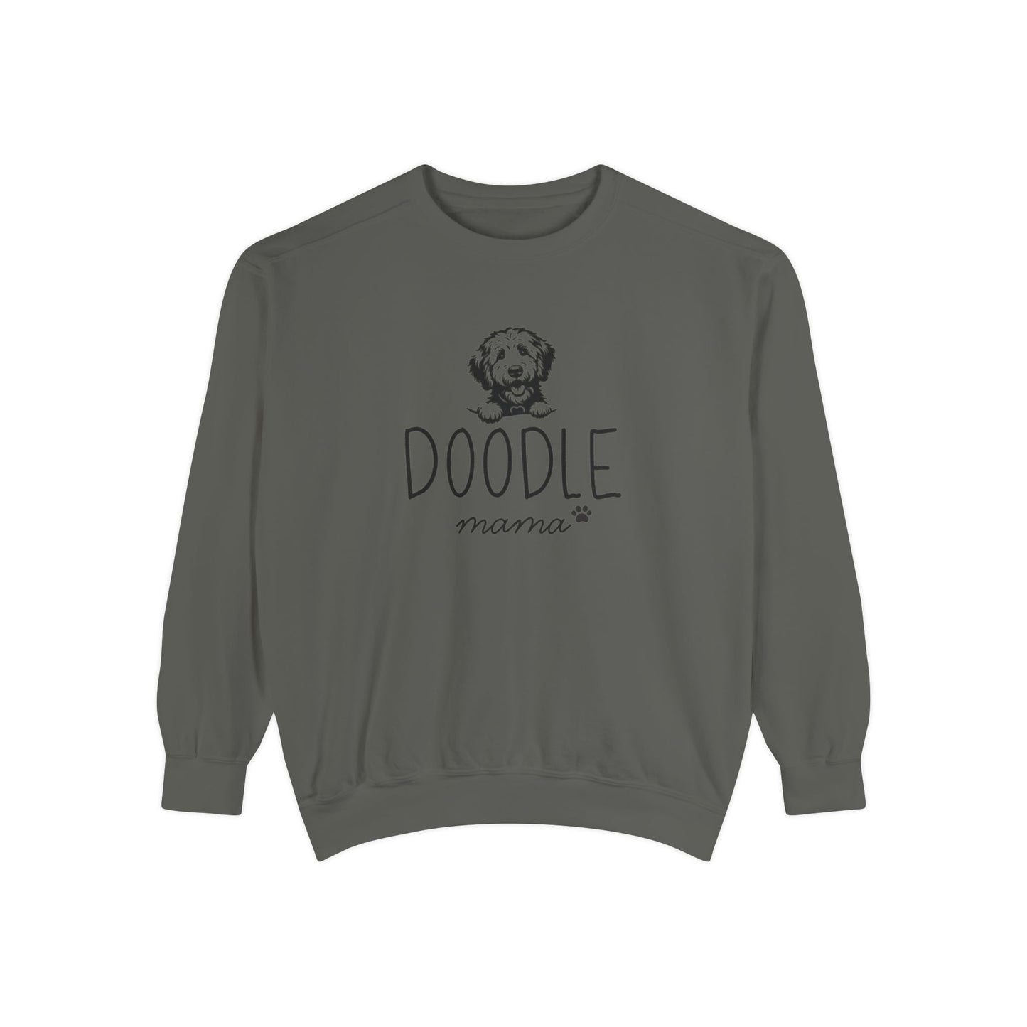Doodle Mom Pup Crew Neck