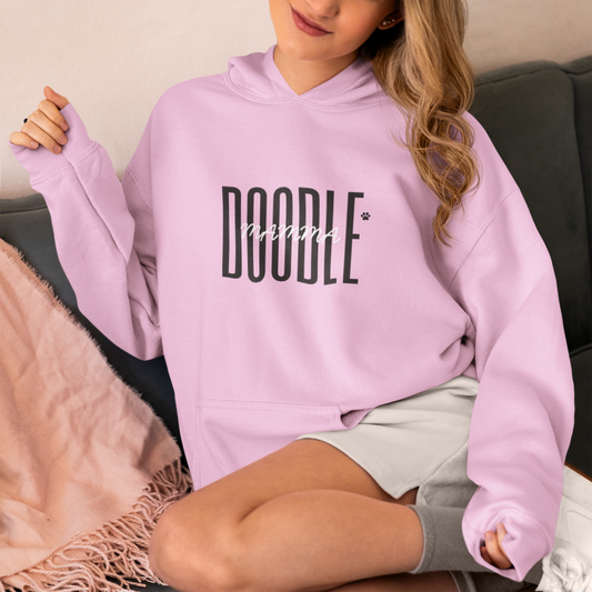 Doodle Mom Pull Over (Black Logo)